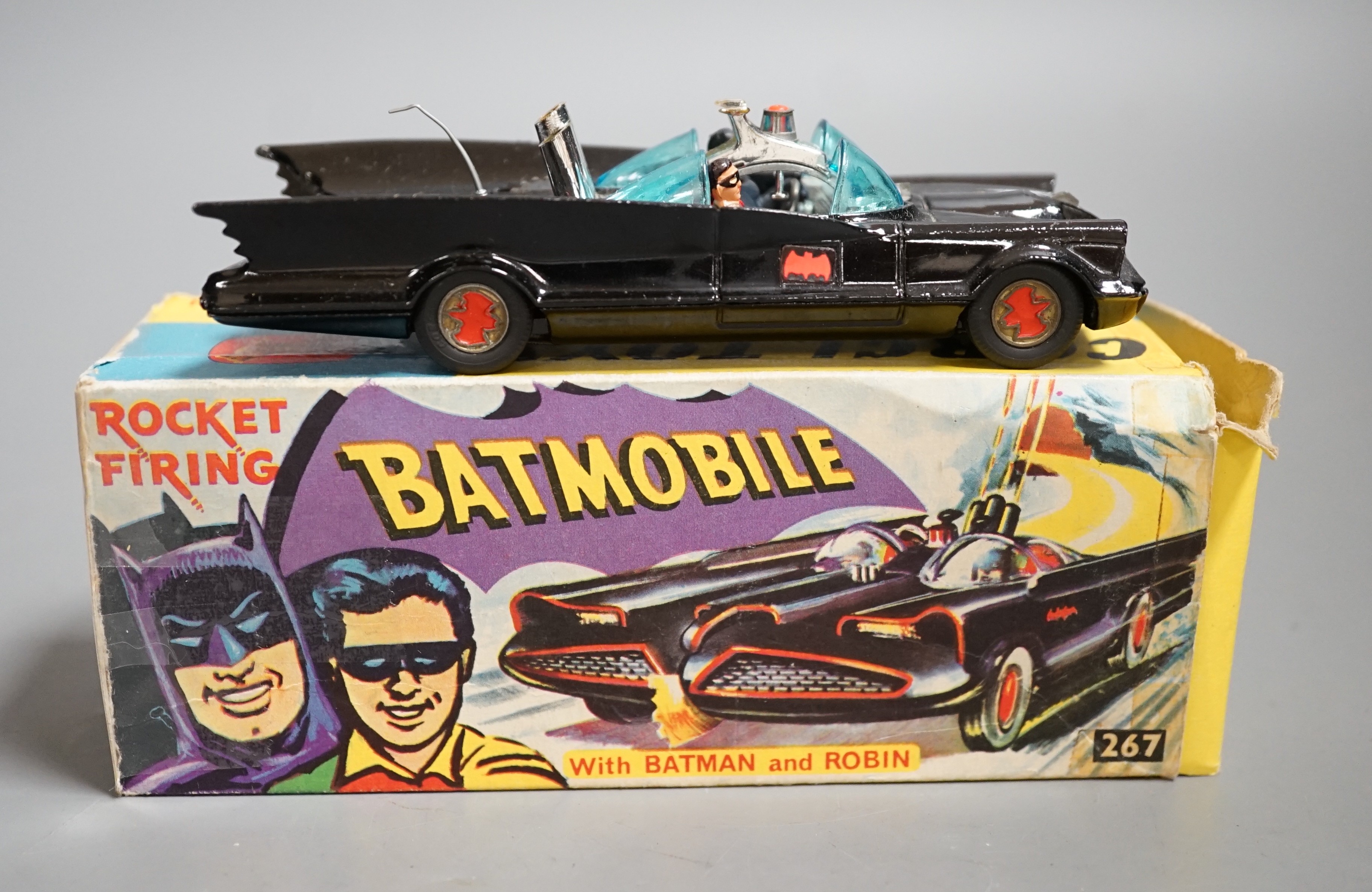 Corgi Batmobile, boxed (267)